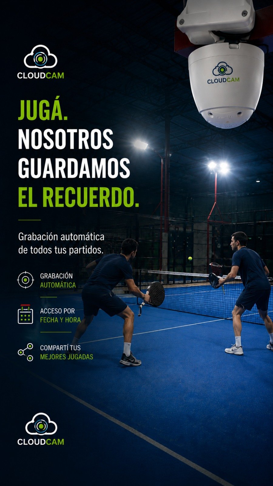 CloudCam para complejos deportivos