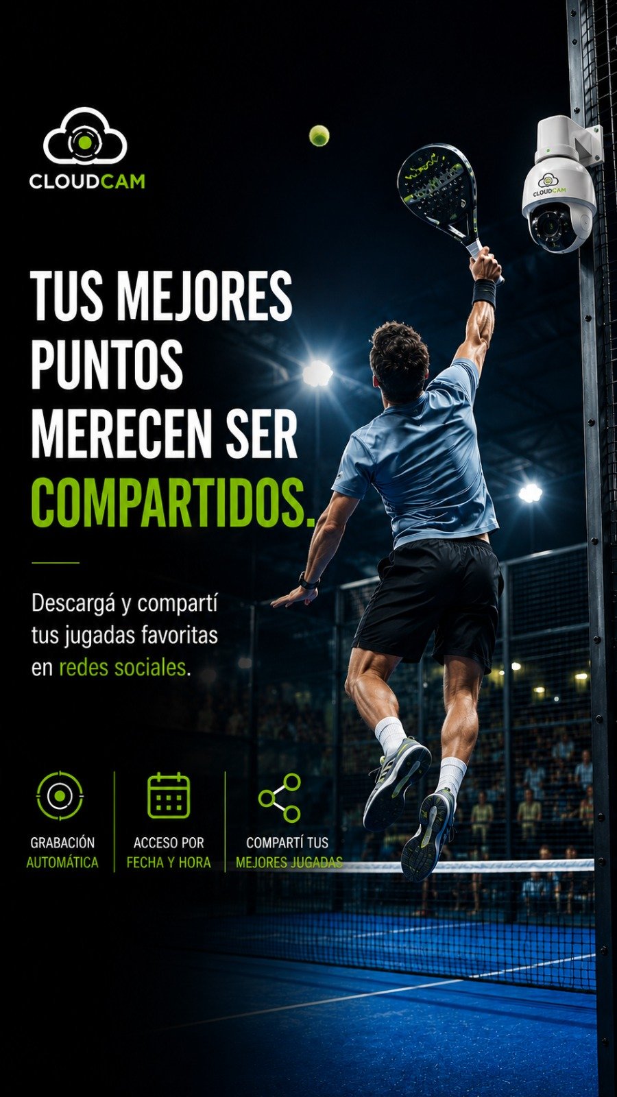 CloudCam para complejos deportivos